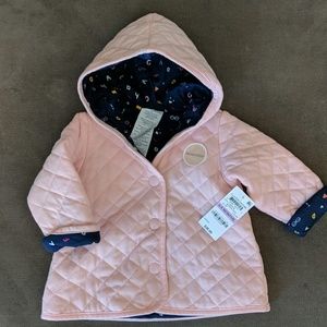 Girls reversible quilted jacket